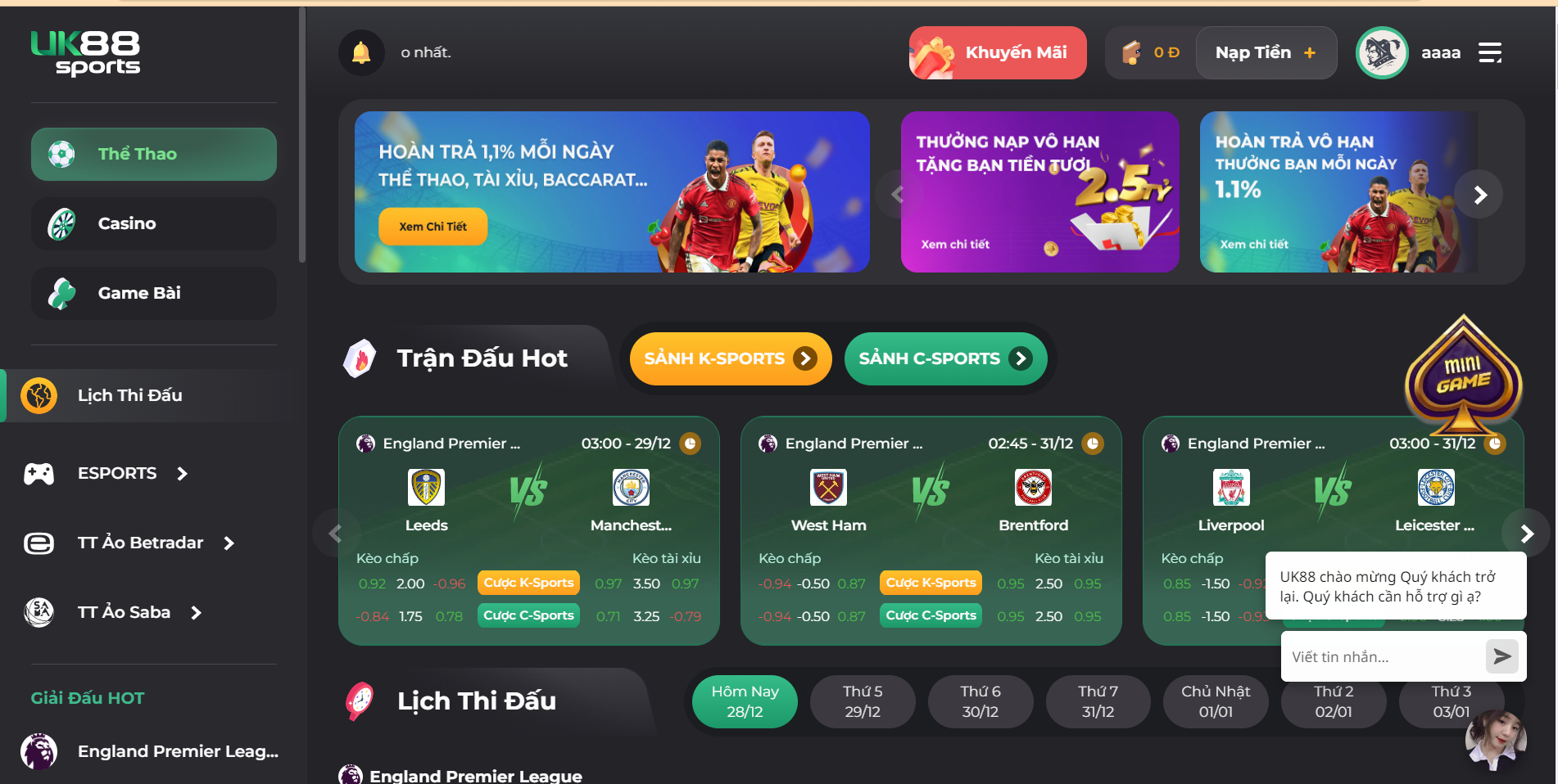 Tránh chơi Sicbo tại các nhà cái không rõ ràng