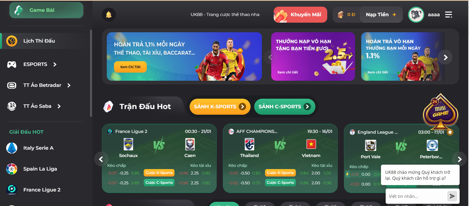 UK88 - Sân chơi cá cược chuyên nghiệp hàng đầu