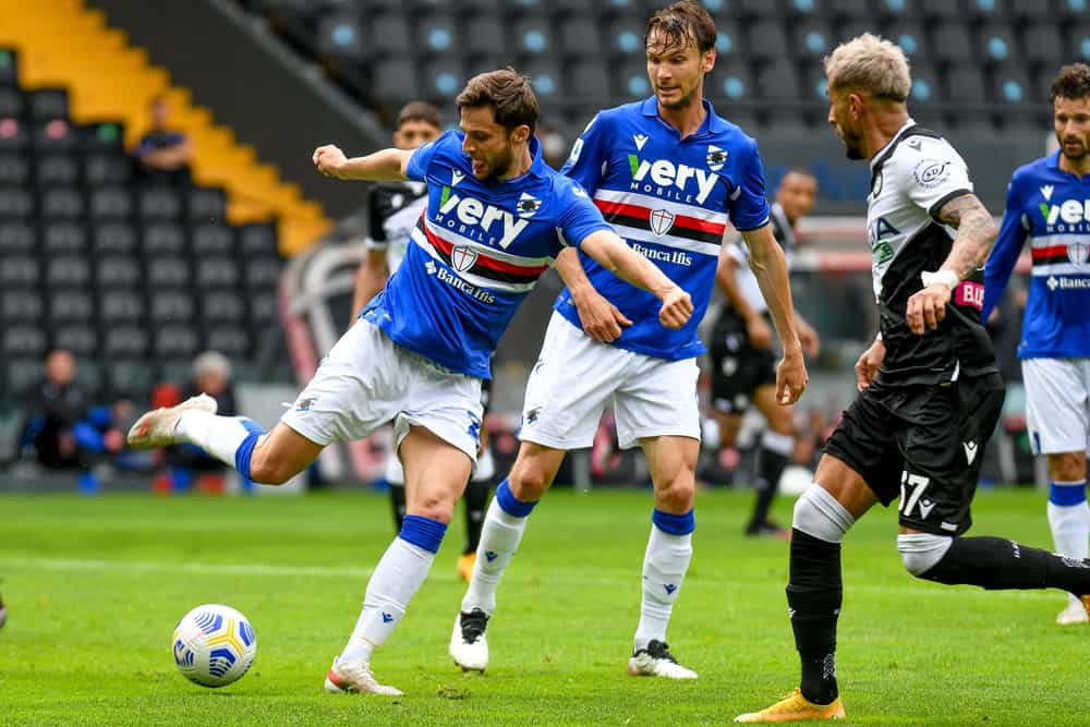 Sampdoria đội sổ tại Serie A 2022/23 cùng UK88